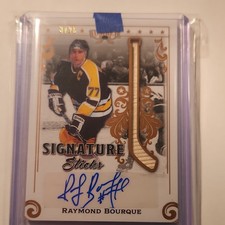 Leaf Lumber Signature Sticks Autograph Game-Used Stick Ray Bourque 03/25 #SS-RB1