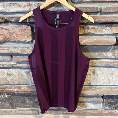 Savage x Fenty Night Star Chaser Purple Persuasion Satin Striped Sleep Tank Top