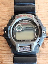 Reloj Digital Casio G-SHOCK G-2210 Módulo 2278 Negro Necesita Batería Nueva