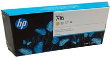 HP 746 Genuine Yellow 300ml Hp Vivid Photo Ink Cartridge P2V79A DesignJet Z6 Z9