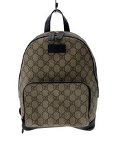 GUCCI 429020 KLQAX 9772 GG Supreme PVC Beige Backpack PB16017