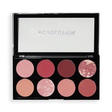 Image of Revolution Ultra Blush Palette 8 Pigmented Shimmer & Matte Makeup Shades
