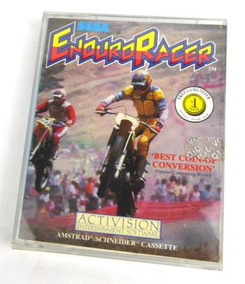 Schneider CPC 464 Amstrad in OVP -- ENDURO RACER (Activision) - Tape