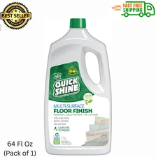 Quick Shine Multi Surface Floor Finish 64oz | Cleaner & Polish use on  ⭐️⭐️⭐️⭐️⭐