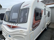 Bailey unicorn caravan