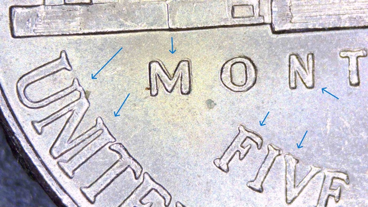 2012-D Jefferson Nickle DDO+DDR Doubled Die Error Both Sides Rare