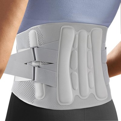 AUTOSAGE Heavy-Duty Adjustable Back Brace-Size XL(Belly 45.3-53.1 in), Featur...