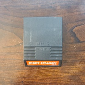 Night Stalker (Intellivision, 1982) Complete In Box With Overlays Tested Working