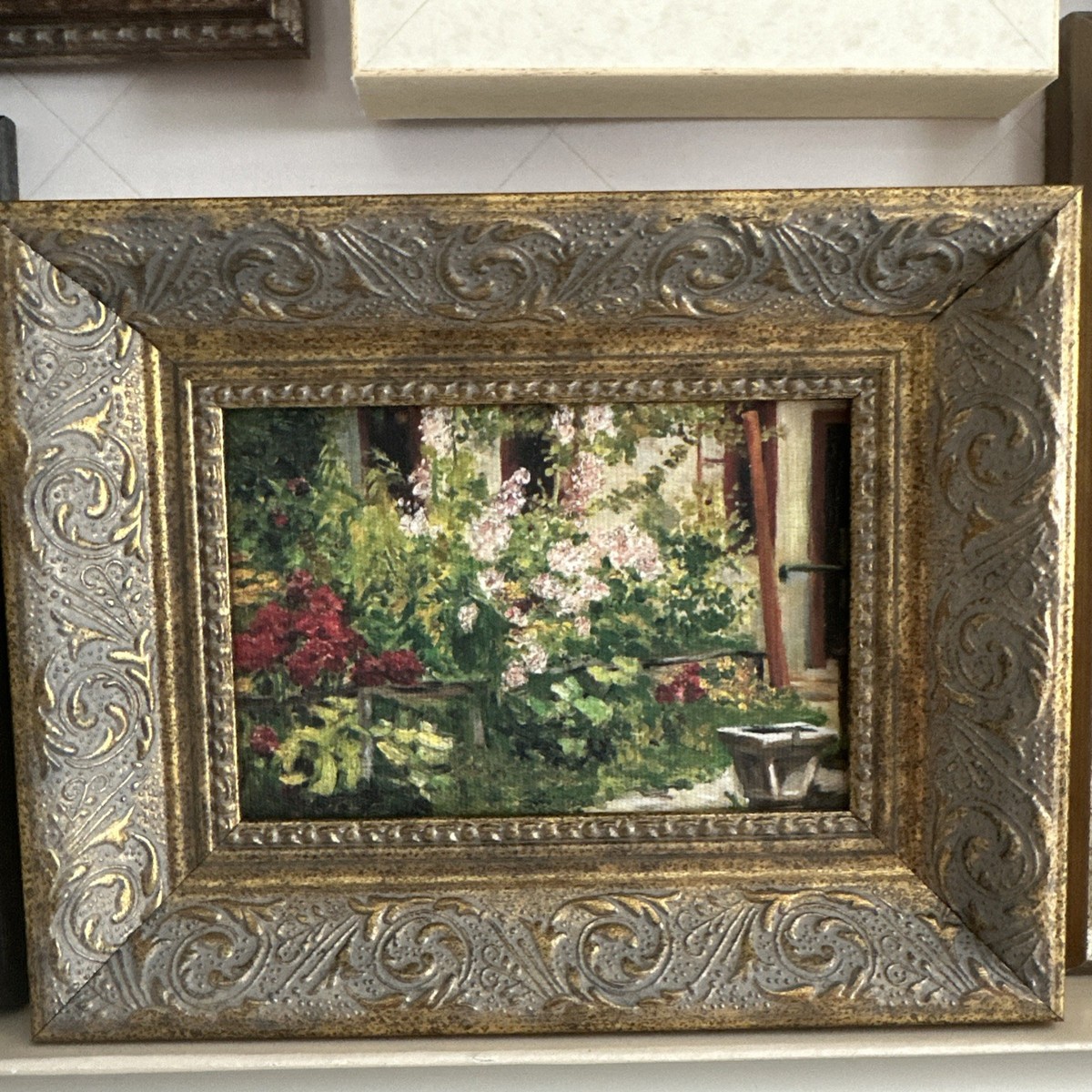 6 pk Set PETAL LANE Mini Gallery Wall Art Framed Print Decor NEW