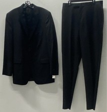Jones New York Elements Men's Black Worsted Wool Tuxedo Suit Sz 42 NWT