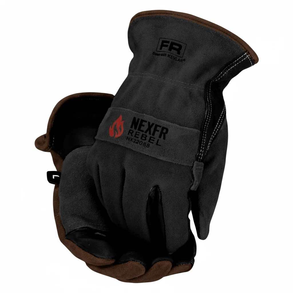 NEXFR Leather Work Gloves for Men & Women | Rebel FR Cowhide Working Gloves
Opens in a new window or