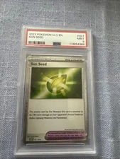 2023 POKEMON CLV-TRADING CARD GAME CLASSIC #027 SUN SEED PSA 9
