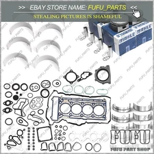 Engine Gasket Pistons Overhaul Rebuild Kit For Mercedes-Benz W203 W204 W211 1.8L