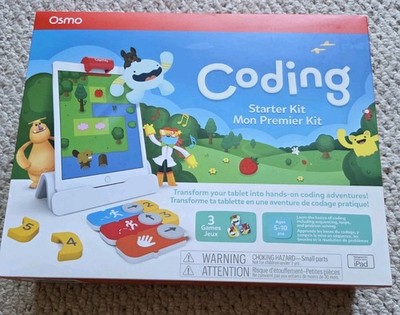 Osmo - Coding Starter Kit für iPad - 3 praktische Lernspiele - Alter 5-10+ -...