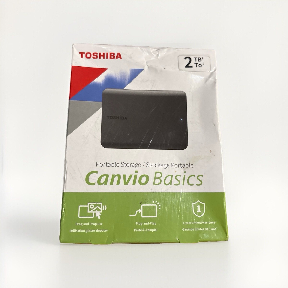 Toshiba Canvio Basics 2TB Portable External (HDTB520YK3AA