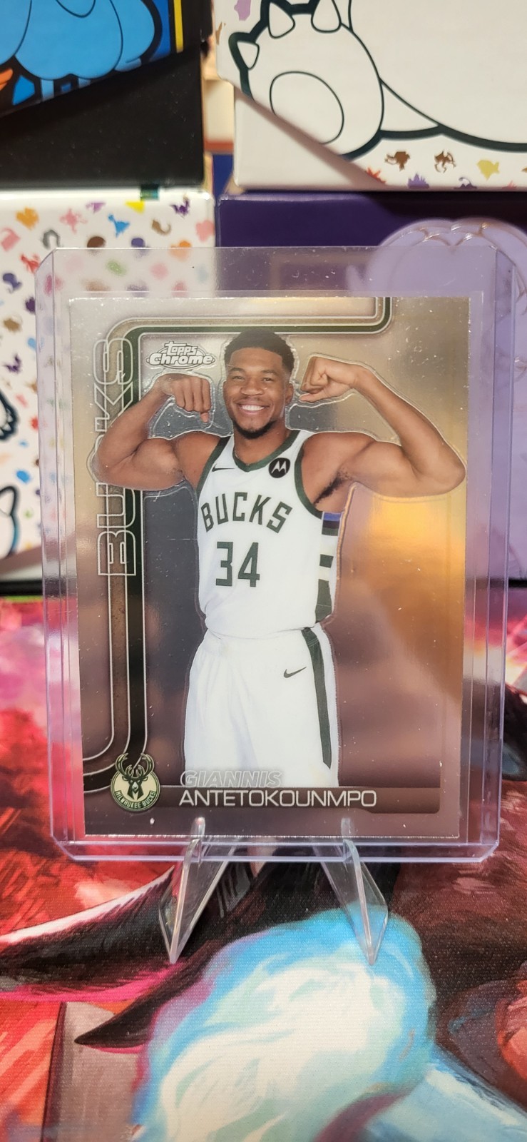 2025-26 Topps Chrome #137 Giannis Antetokounmpo Image Variation