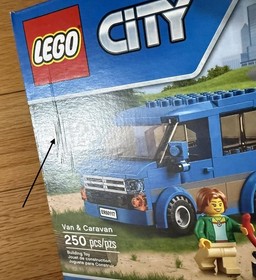 LEGO 60117 City Van & Caravan | New In Sealed Box