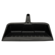 Rubbermaid Commercial 2005CHA Heavy-Duty Polypropylene Dustpan - Charcoal New
