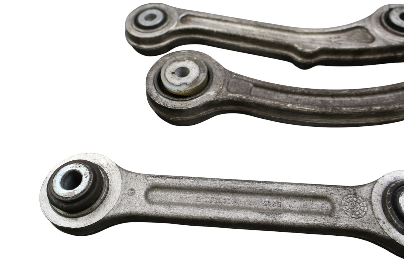 14-17 Maserati Ghibli M157 Rear Left Side Lower Suspension Control Arm Set Oem
