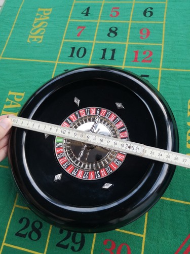 Casino Zuhause Roulette Kessel nahe am Top Zustand Zahlenrad aus Metall