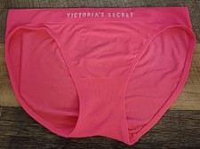 NEW WITH DEFECTS - SNAGS Size Large Bikini Panty Pink Victoria's Secret