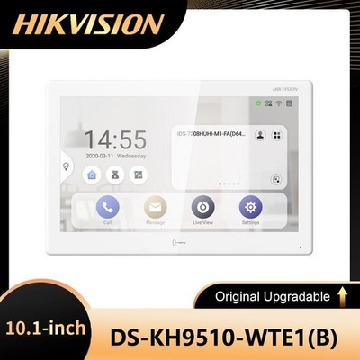 HK DS-KH9510-WTE1(B) 10.1'' POE WIFI Video Intercom Network Indoor Station