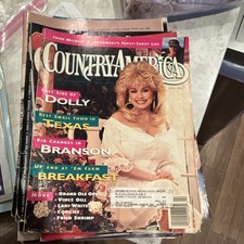 Country America Magazine April 1996 Dolly Cover "Soft Side of Dolly" Original