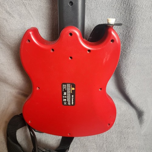 Guitar Hero Gibson SG Red Octane Wired Controller Playstation 2 PS2 PSLGH - Picture 8 of 11