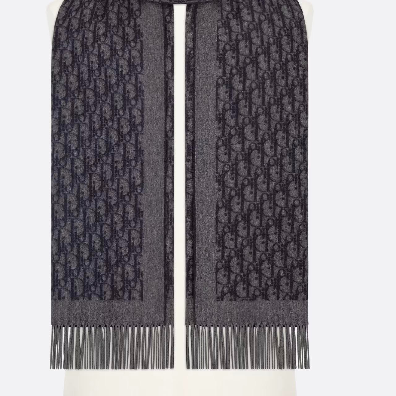Dior Oblique Silk Scarf Blue Monogram Authentic RRP £610 New & Tag