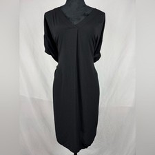 GAP Black V Neck Dress with Pockets