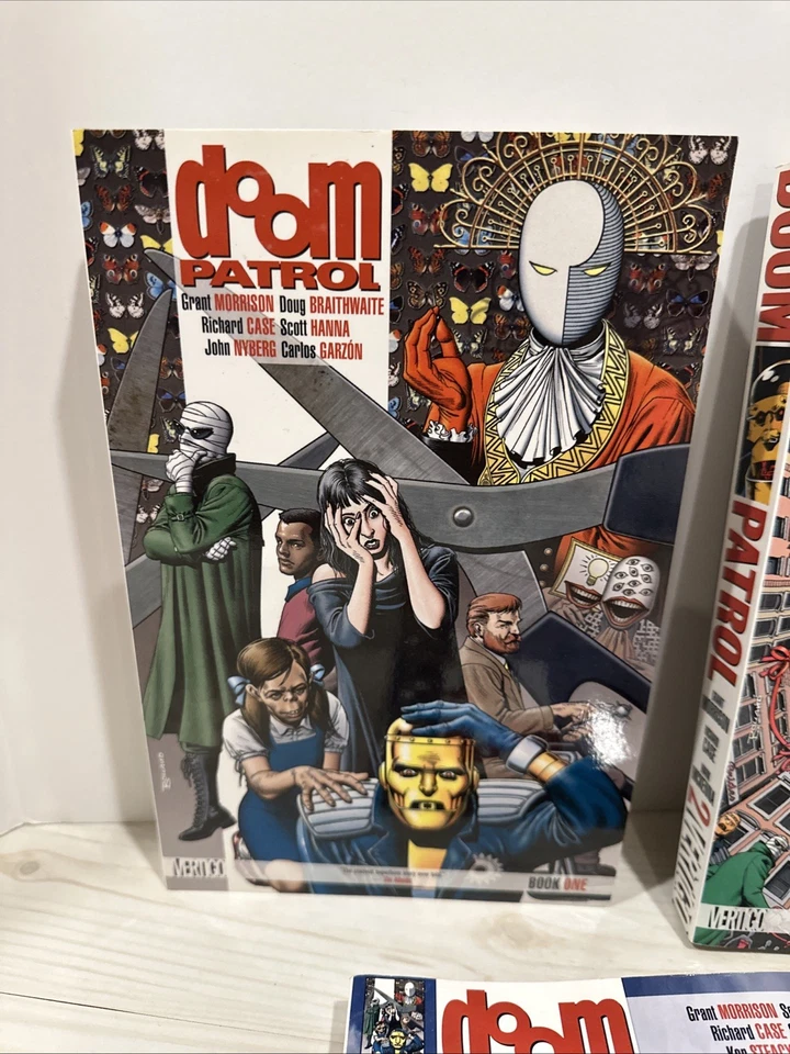 Doom Patrol Por Grant Morrison Carrera Completa TPB 1-3 ¡¡Nuevo Nunca Leído!!! Foto 2 de 4