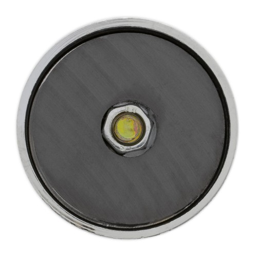Runde Basismagnete mit Knopf - 1,43" Durchmesser, 0,98" Gesamthöhe mit 1" Durchmesser - Bild 3 von 6