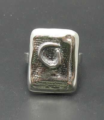Genuine Sterling Silver Extravagant Ring Solid Hallmarked 925 Handmade