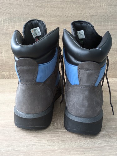 Timberland 6" Field Boots Herren Größe 11 Wasserdicht Nubuk Grau Blau A5PWC A7846 - Bild 9 von 24