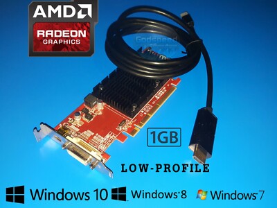 Optiplex 3070 5070 7070 1GB Dual VGA Video Graphics Card Low Profile SFF GDDR5 e Optiplex 3070 5070 7070 1GB Dual VGA Video Graphics Card Low Profile SFF GDDR5 e