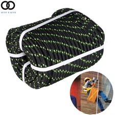 Double Braid Polyester Rope Rigging Rope 6180lbs Breaking Strength1/2" 100FT