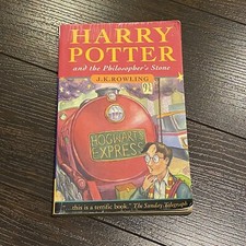 Harry Potter and the Philosopher's Stone - J. K. Rowling 1st CDN ED 5th Print PB