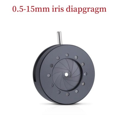0.5-15MM Diameter Digital Camera Microscope Adapter Zoom Optical Iris Diaphragm