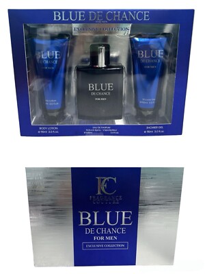 FRAGRANCE COUTURE BLUE DE CHANCE FOR MEN 3-Pieces Gift Set