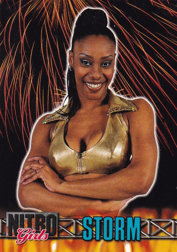 Storm 1999 WCW Wrestling Trading Card Nitro Girls Topps #64 WWE
