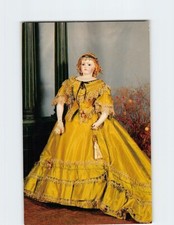 Postcard Fine French Lady of Fashion Yesteryears Museum Sandwich Massachusetts