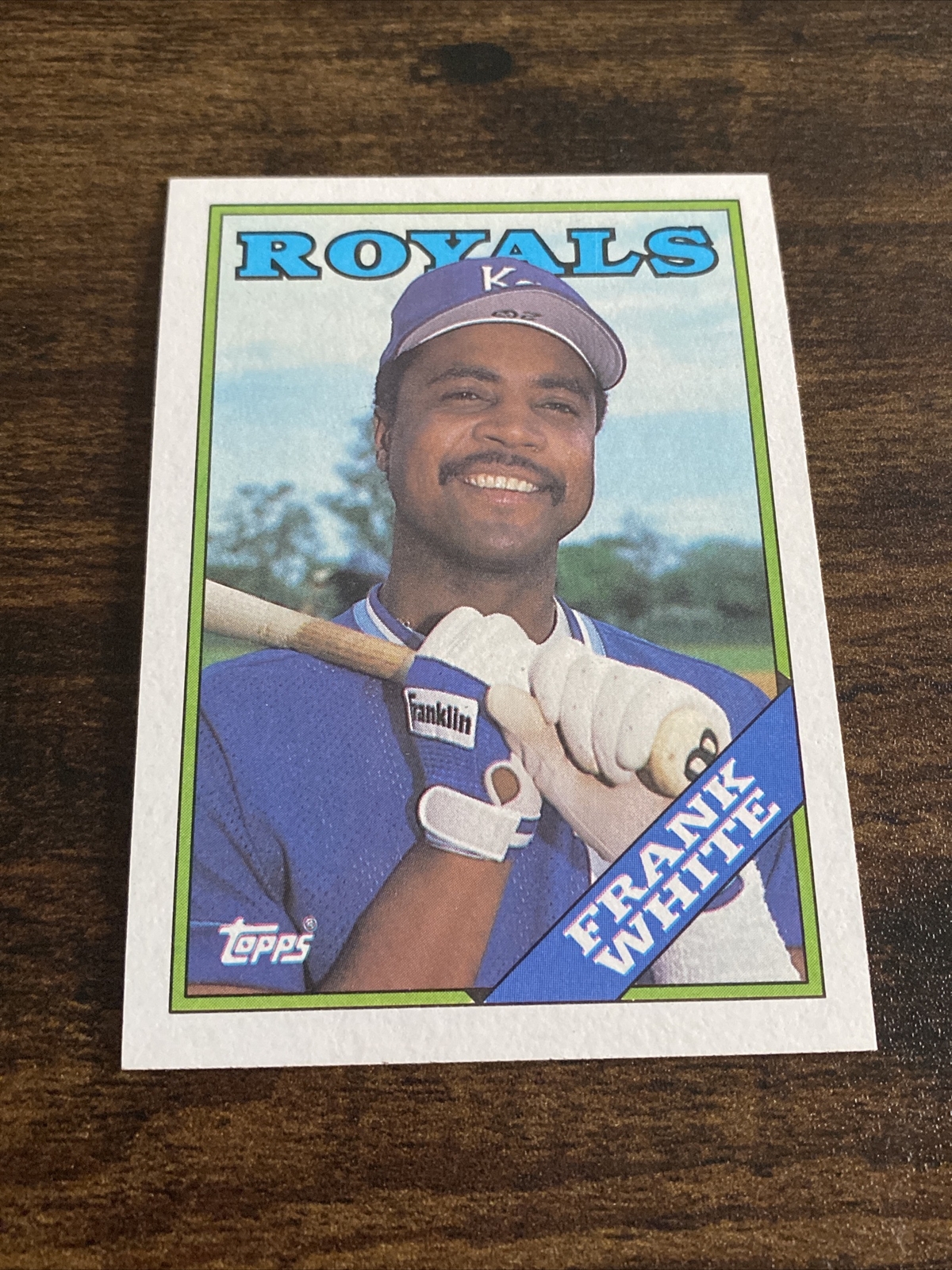 1988 Topps 595 Frank White Kansas City Royals C7531* eBay