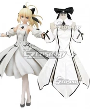 Fate Grand Order FGO Saber Lily Artoria Pendragon Cosplay Costume
