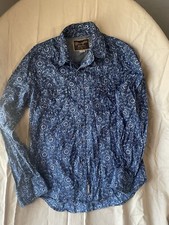 Wrangler Men s Retro Premium Western Shirt MVR306M Midnight Feather, Cowboy