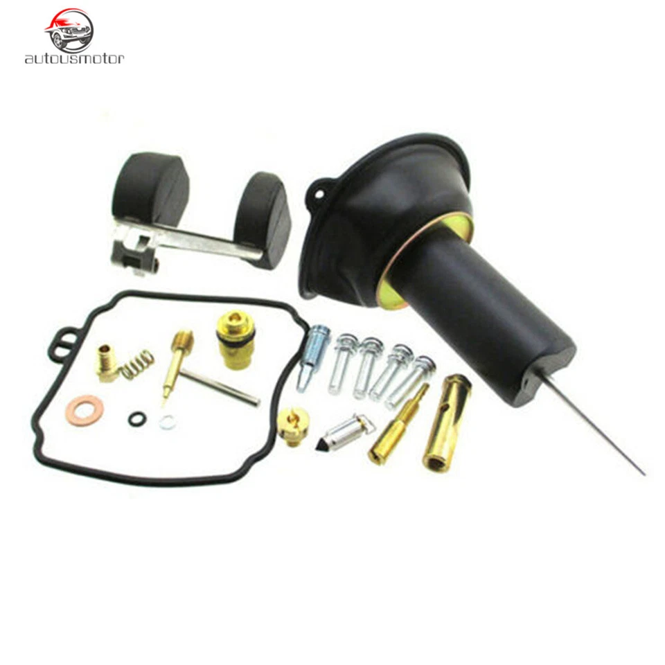 2X Carburador con Bota de Admisión con Kit de Reconstrucción para Yamaha V-Star 650 XVS650 Nuevo Foto 3 de 4