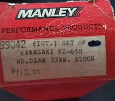 Manley Steel Valve *Set of 3* # 99042 Kawasaki Harley Davidson