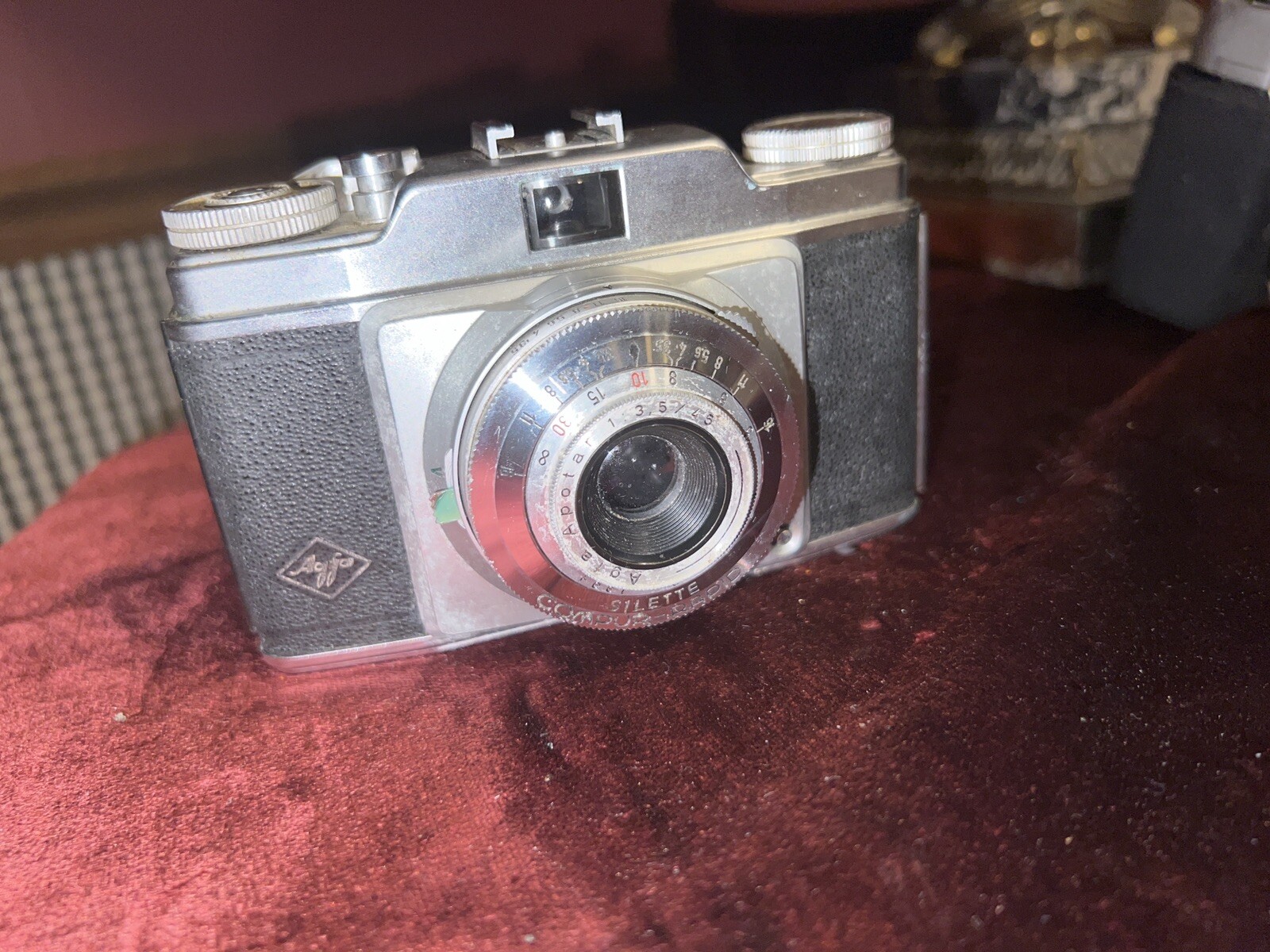 Vintage Agfa Isolette Camera Compur-rapid with /Apotar 85mm f4.5 Lens ...