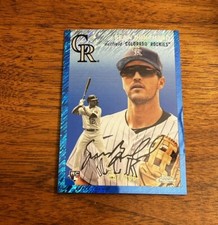 2023 Topps Chrome Platinum Anniversary SEAN BOUCHARD Blue Refractor /100