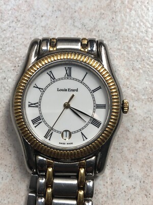 LOUIS ERARD QUARTZ HERREN UHR LÄUFT EINWANDFREI