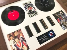 THE WHO AMAZING JOURNEY 7" VINYL 35MM FILM CELL FRAMED MONTAGE